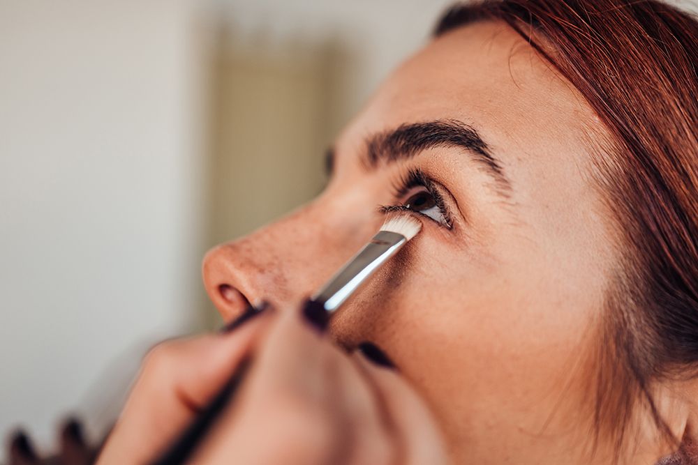 Braut-Makeup im Schöner Asten in Winterberg